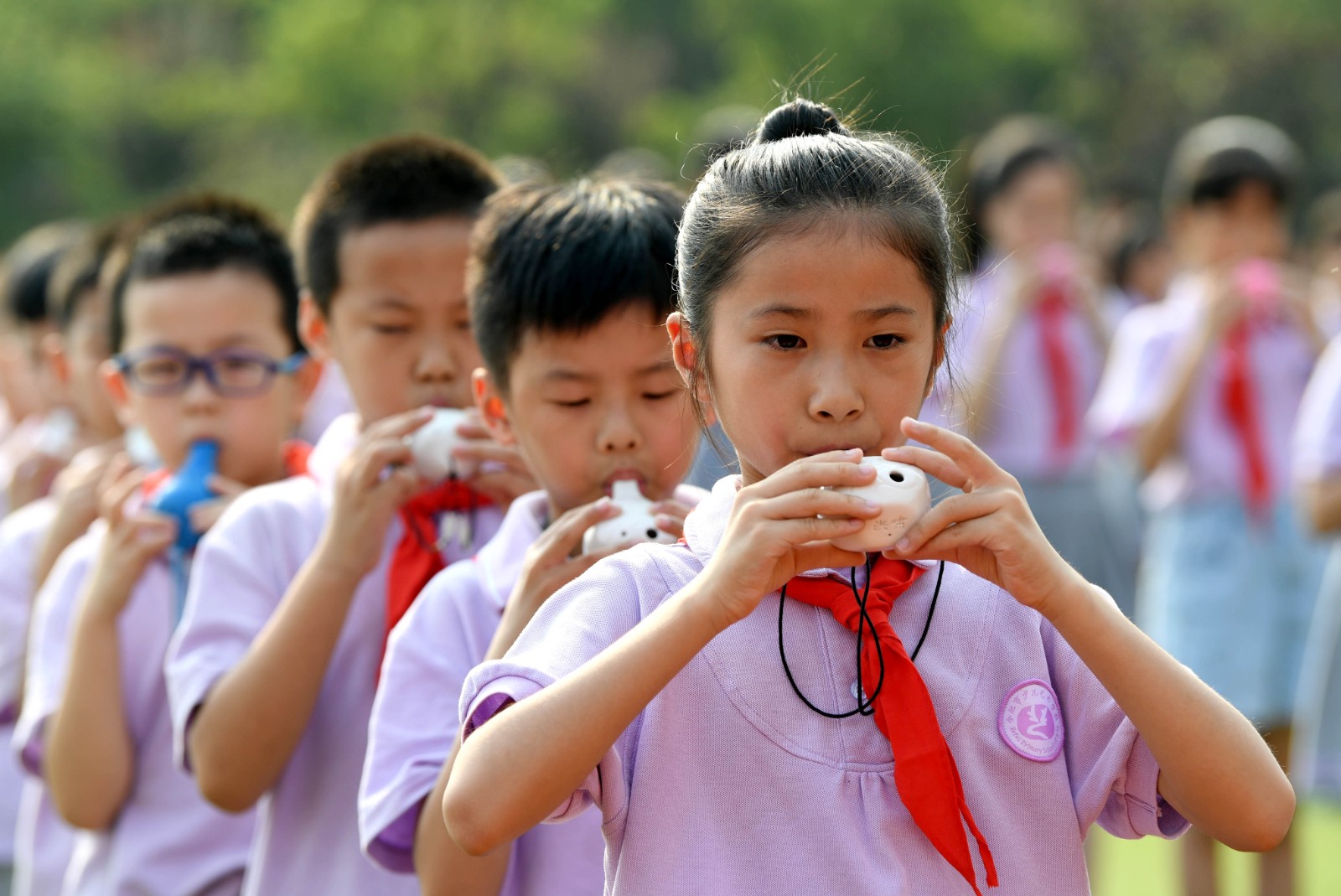 阜宁附属小学陶笛，音乐与教育的完美交融