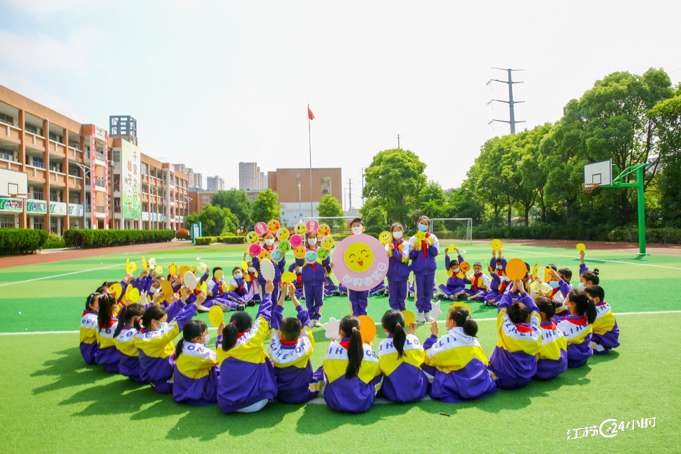 如皋附属小学操场，活力运动天地